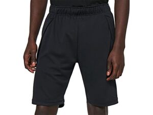 oakley men's enhance tech jersey shorts 11.0, blackout, medium