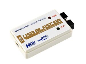 waveshare usb blaster v2 download cable programmers debuggers support altera fpga, cpld,usb 2.0 to pc,jtag, as, ps to the target device