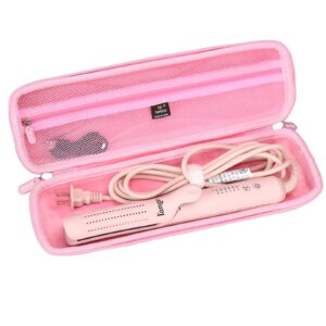 aproca hard travel storage case, for l'ange hair le duo 360° airflow styler curling wand hair straightener