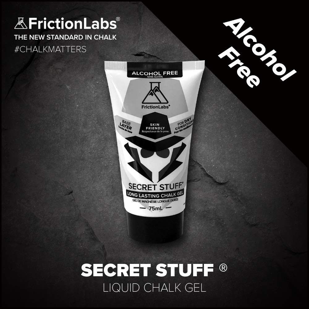 Friction Labs Secret Stuff 2-in-1 Bundle - Perform Better with The Right Chalk for Any Scenario, Humid & Dry Conditions - Liquid Chalk for Gymnastics, Rock Climbing, Lifting