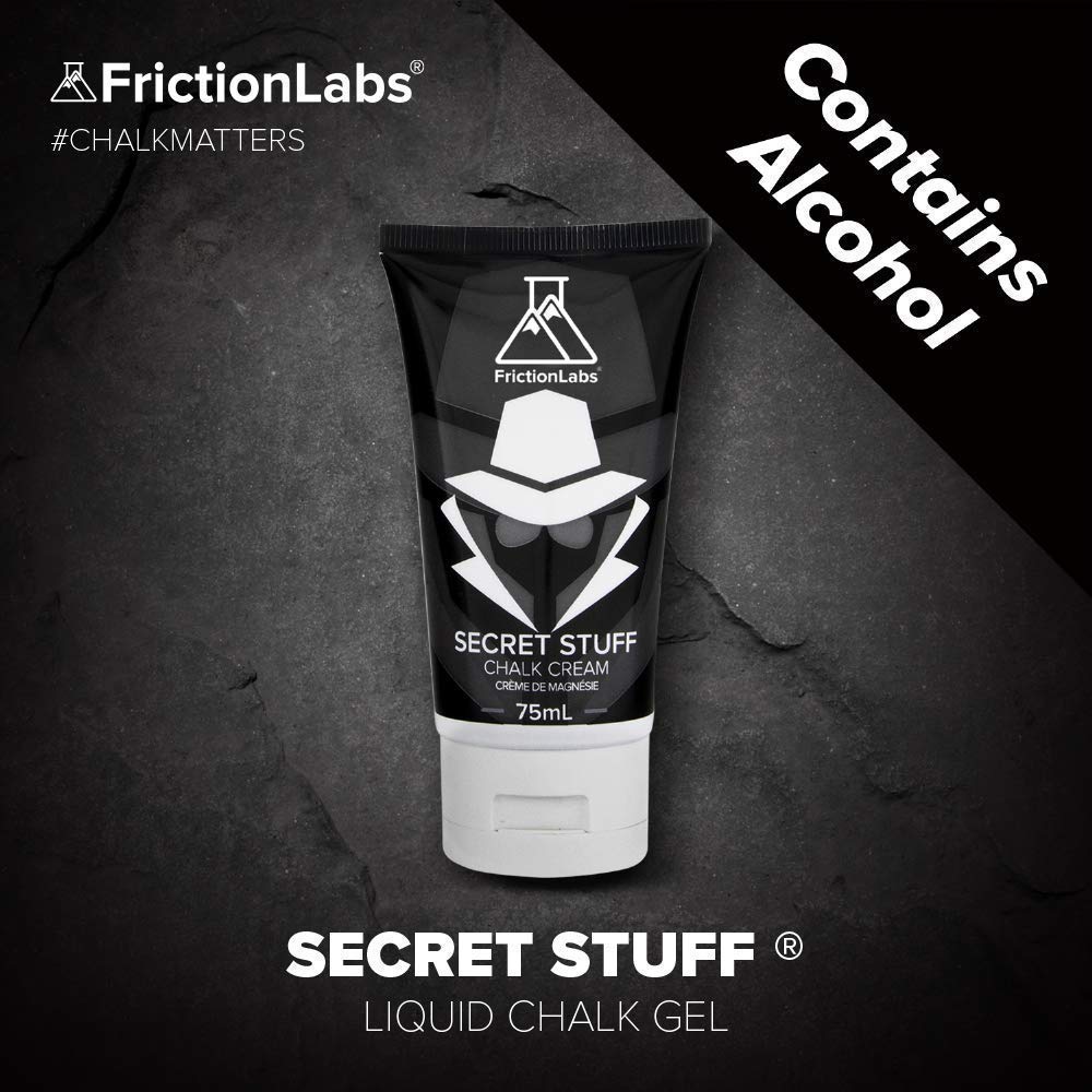 Friction Labs Secret Stuff 2-in-1 Bundle - Perform Better with The Right Chalk for Any Scenario, Humid & Dry Conditions - Liquid Chalk for Gymnastics, Rock Climbing, Lifting