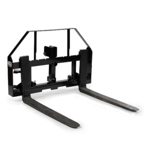 titan attachments pallet fork frame attachment with 36" fork blades, fits cat i & ii tractors, rated 4,000 lb