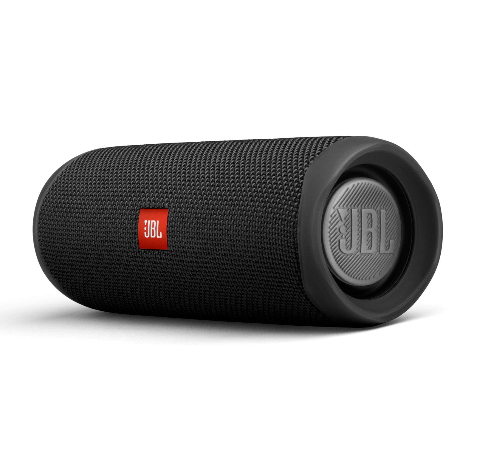 JBL Flip 5 Waterproof Portable Bluetooth Recycled Plastic Speaker Bundle with divvi! Protective Hardshell Case - Blue (Eco Edition)