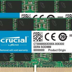 Crucial Memory Bundle with 32GB (2 x 16GB) DDR4 2666MHz SODIMM Upgrade kit CT2K16G4SFD8266 Compatible with iMac Retina 5K 27-inch 2019 (iMac19,1) and Mac Mini 2018 (Macmini8,1)