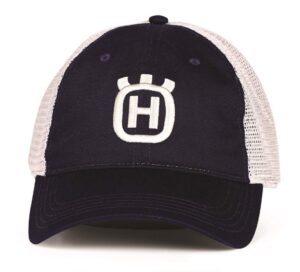 husqvarna trucker hat, navy blue, unisex