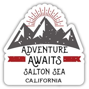 salton sea california souvenir 4 inch vinyl decal sticker
