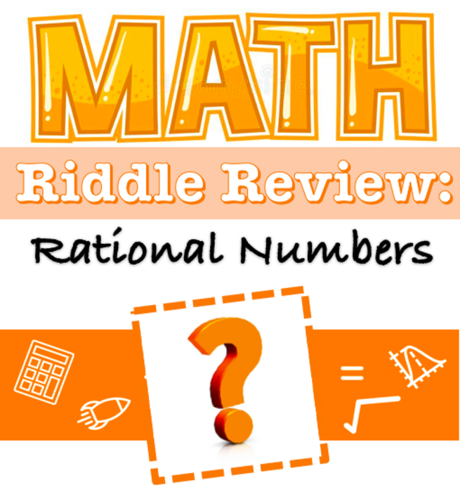 Riddle Review - Positive & Negative Rational Numbers!