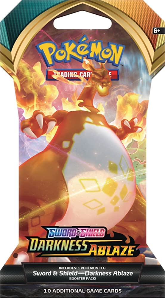 Pokemon TCG Darkness Ablaze Booster Pack (10 Cards)