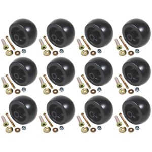 Stevens Lake Parts Twelve (12) Deck Wheel Rollers Kits Fits Toro Fits Exmark 103-3168 103-4051 1-603299 Tractors