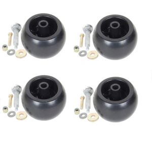 set of 4 new 5" x 3.25" wheel deck kits fits exmark, fits toro lazer z ac, lazer z as, lazer z lc, lazer z xp, lazer z xs, turf ranger and turf tracer hydro models interchangeable with 103-3168, 103