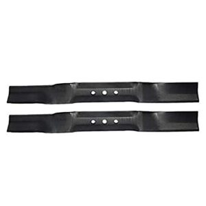 Set of 2 New Rolled Air-Lift Blade Fits Toro, Fits Exmark 20030, 20033, 20036, 20040, 20042, 20043, 20053, 20054, 20056, 20057, 20090 Models Interchangeable with 108-0954-03, 108-3762-03, 108-3