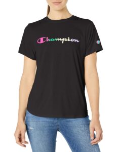champion women's sport lightweight tee, white-586431, large