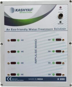 kashyap k200 hard water mineral descaler (up to 10 inch pipes / 1,100 gpm) with water softener and clean water benefits
