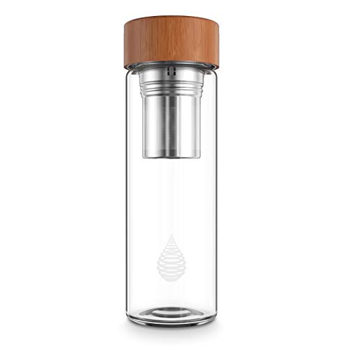 Invigorated Water Portable Alkaline Water Bottle - Enhances pH - Convenient Water Filter Functionality - Alkaline Water Bottle with Filter 580 ml - Alkaline Water Machine - Alkaline Water Sink Filter