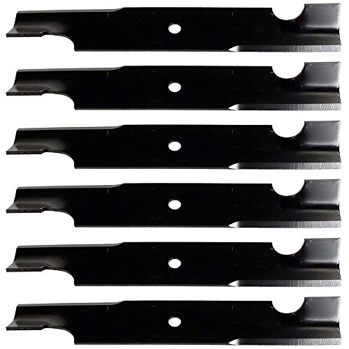 Stevens Lake Parts (6) Notched Blades Fits Scag 2 for 32" Deck 3 for 48" Deck 48110 481706 481710