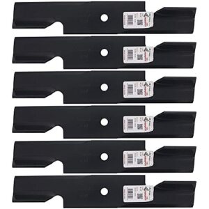 Stevens Lake Parts (6) Notched Blades Fits Scag 2 for 32" Deck 3 for 48" Deck 48110 481706 481710