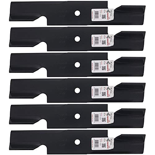 Stevens Lake Parts (6) Notched Blades Fits Scag 2 for 32" Deck 3 for 48" Deck 48110 481706 481710