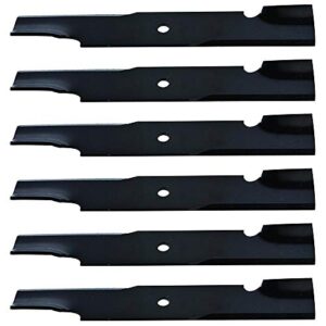 Stevens Lake Parts (6) Notched Blades Fits Scag 2 for 32" Deck 3 for 48" Deck 48110 481706 481710