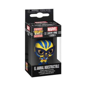 Funko Pop! Keychain: Marvel Luchadores - Wolverine