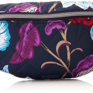 Vera Bradley Women's Performance Twill Convertible Crossbody Belt Bag With RFID Protection, Mayfair in Bloom, One Size