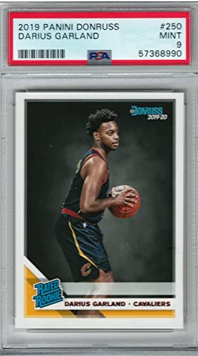 PSA Mint 9 2019 Panini Donruss Darius Garland Rookie Card