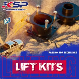 KSP Explorer Suspension Lift Kits, Raise the Front 2.5" and the Rear 1.25" Compatible with 2011-2019 Ford Explorer 2wd/4wd,the kit works on ALL explorers except those with the air-ride system