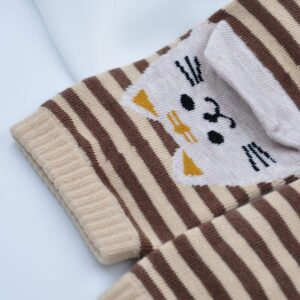 Womens Toe Socks Cotton Five Finger Socks Cute Animal Socks Colorful Funny Casual Crew Socks for Ladies