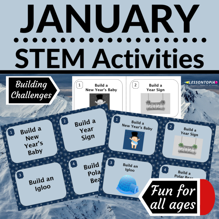 STEM Activities: January Building Challenges