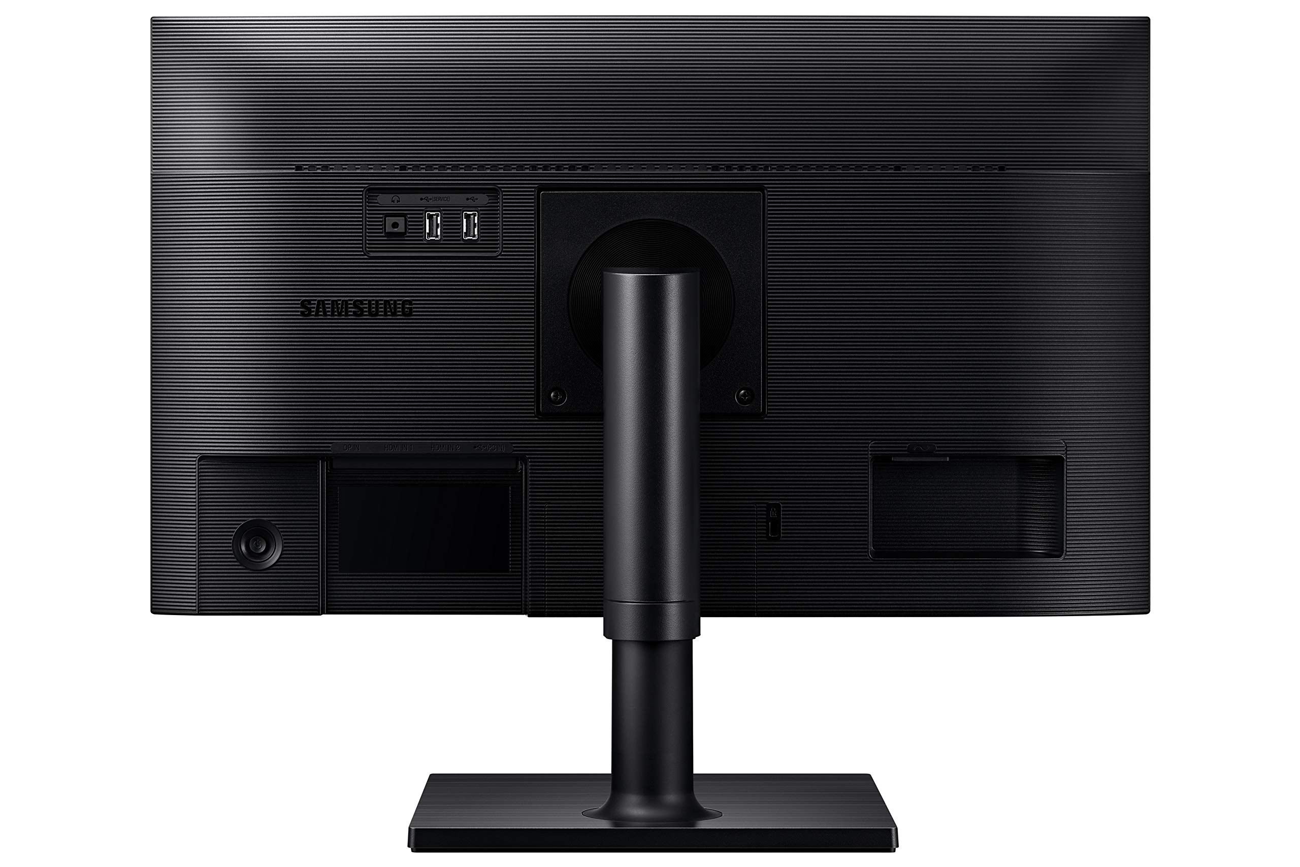 SAMSUNG FT45 Series 24-Inch FHD 1080p Computer Monitor, 75Hz, IPS Panel, HDMI, USB Hub, Height Adjustable Stand, 3 Yr WRNTY (LF24T452FQNXGO)