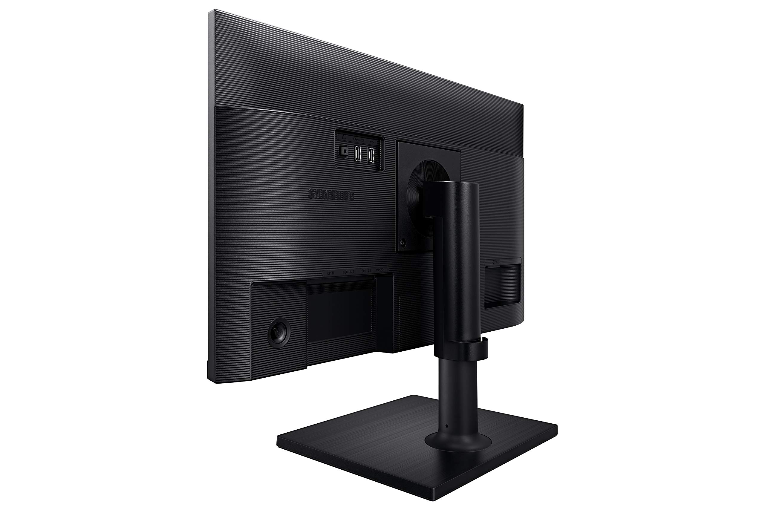 SAMSUNG FT45 Series 24-Inch FHD 1080p Computer Monitor, 75Hz, IPS Panel, HDMI, USB Hub, Height Adjustable Stand, 3 Yr WRNTY (LF24T452FQNXGO)