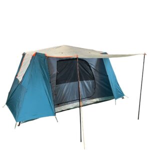 ntk flash 8 sleeps up to 8 person 13.1 by 8.9 ft outdoor instant cabin family camping tent 100% waterproof 2500mm