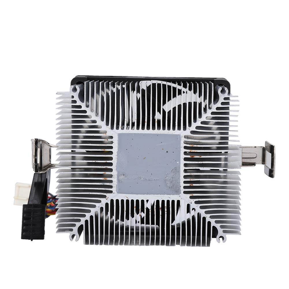 Hydraulic Bearing CPU Cooling Fan, Black CPU Cooler, Large Air Volume 12V CPU Fan, Excellent Heat Dissipation Performance for AM2 AM3 AM3+ FM1 FM2 FM2+