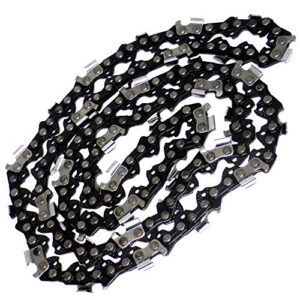 20” chainsaw chain .325" .050" 80 drive links compatible with husqvarna craftsman oregon 581643680, 501840680, 95txl080g