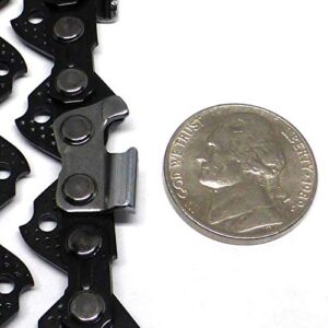 20” Chainsaw Chain .325" .050" 80 Drive Links Compatible with Husqvarna Craftsman Oregon 581643680, 501840680, 95TXL080G