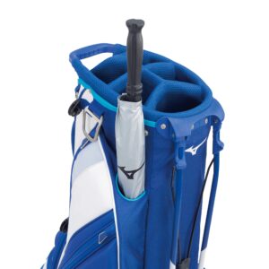 Mizuno 2021 Tour 6-Way Stand Bag, Staff, Blue, White