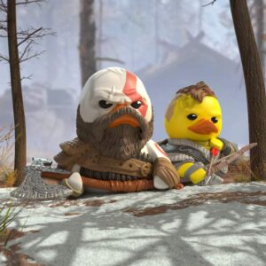 TUBBZ God of War Kratos Collectible Duck Vinyl Figure – Official God of War Merchandise – PC & Video Games