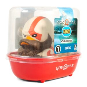 TUBBZ God of War Kratos Collectible Duck Vinyl Figure – Official God of War Merchandise – PC & Video Games