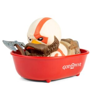 TUBBZ God of War Kratos Collectible Duck Vinyl Figure – Official God of War Merchandise – PC & Video Games