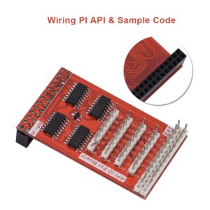 Zopsc 8-bit Adapter Module Expansion Module 32 GPIO Input Output IO Extend Adapter Module for