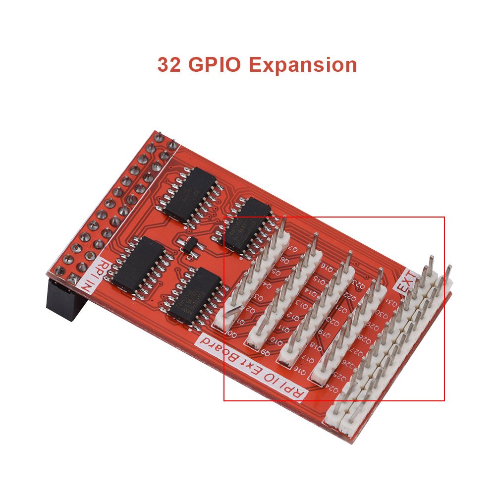 Zopsc 8-bit Adapter Module Expansion Module 32 GPIO Input Output IO Extend Adapter Module for