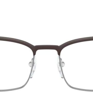 Eyeglasses Prada PR 54 WV 03G1O1 Matte Brown/Gunmetal