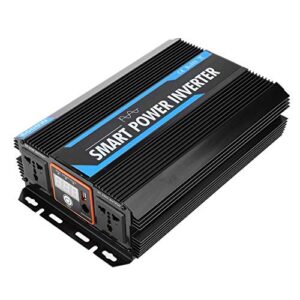 Inverter 12 to 220,Power Inverter,2000W 12V to 220V Pure Sine Power Voltage Inverter Transformer Auto Accessory