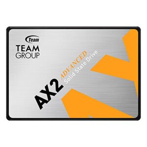 teamgroup ax2 1tb 3d nand tlc 2.5 inch sata iii internal solid state drive ssd (read speed up to 540 mb/s) compatible with laptop & pc desktop t253a3001t0c101