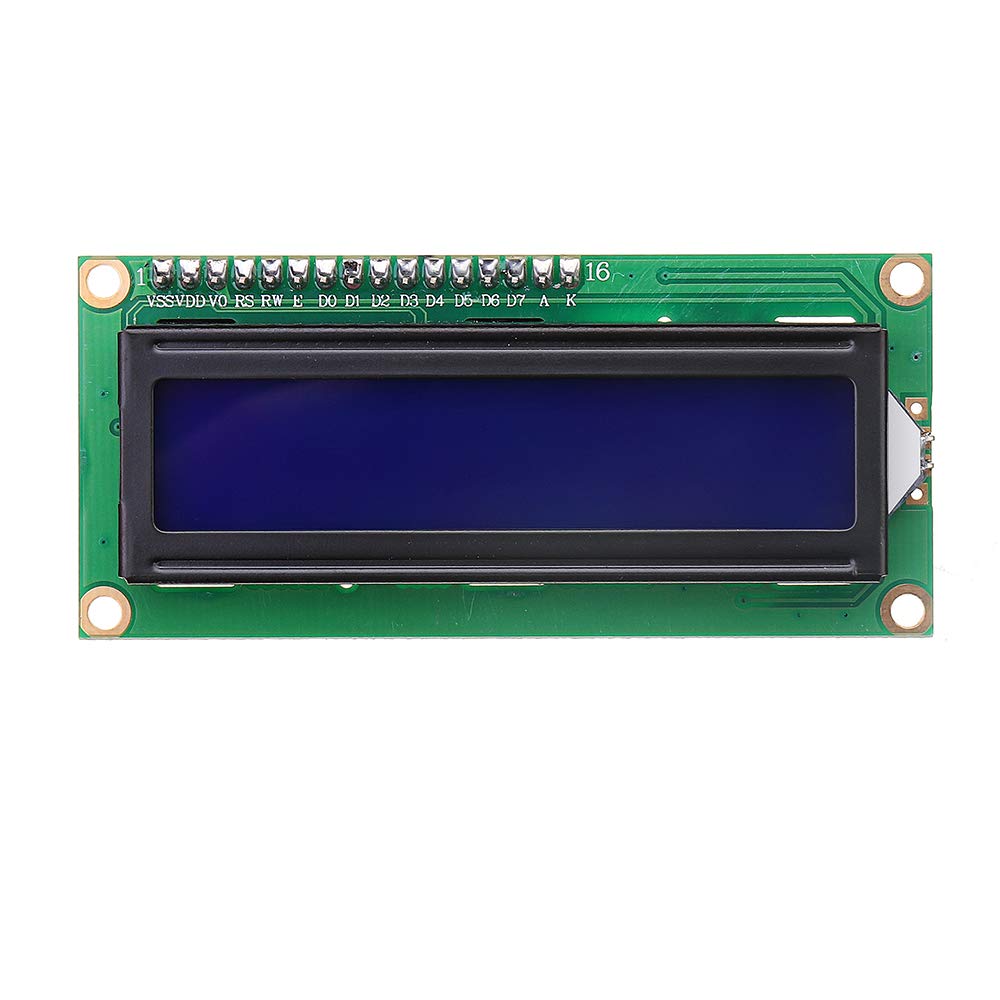 CoCocina 3Pcs Iic / I2C 1602 Blue Backlight LCD Display Screen Module Geekcreit for Arduino - Products That Work with Official Arduino Boards