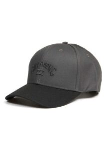 billabong men's arch-snapback cap, grey, one size