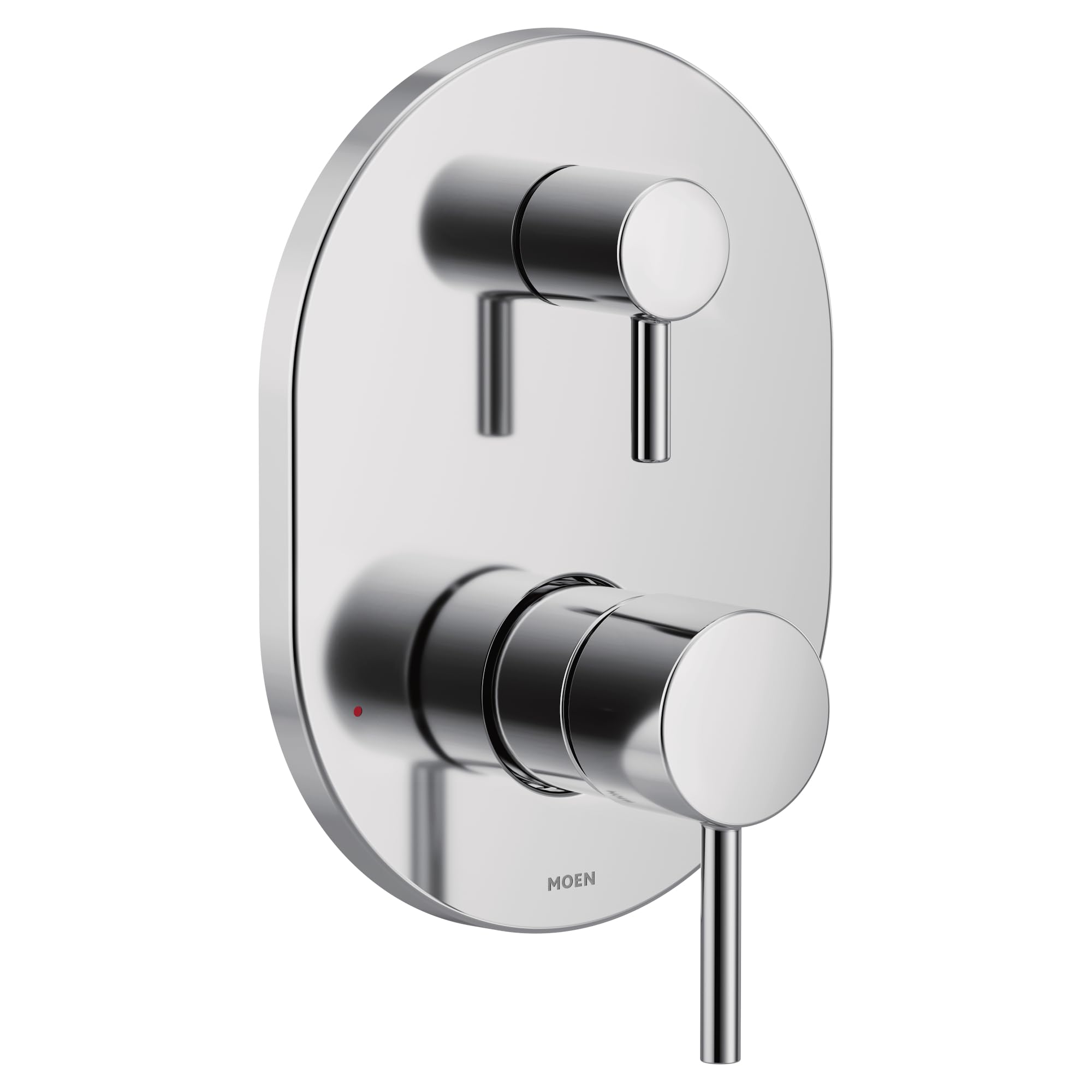 Moen Align Chrome M-CORE 3-Series 2-Handle Shower Trim with Integrated Transfer Valve, Valve Required, UT3290