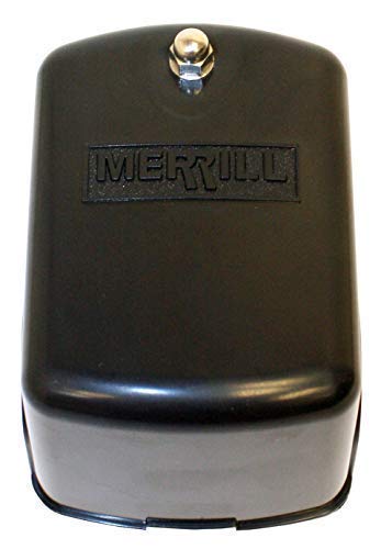 Merrill MPS4060 Water Well Pressure Control & Air-Pump Pressure Switch, 40-60 PSI Pressure Setting, NEMA 1, Adjustable Differential,1/4" Female NPT