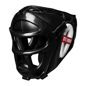 title boxing universal no-contact headgear 2.0, black/white/red, regular
