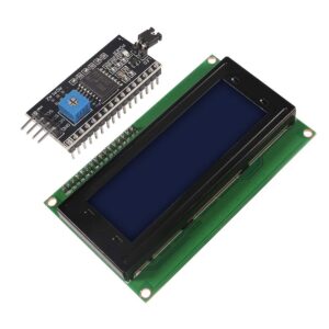 Aoicrie 16x2 2004 LCD Display Module with IIC/I2C/TWI Serial Interface Adapter, IIC I2C TWI 1602 Serial LCD Module Display, for Mega 2560