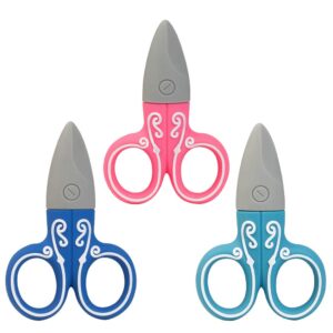 leizhan cute usb flash drive 16gb, 3 pack scissors design novelty thumb drive usb 2.0 computer memory stick pen drive u disk jump drive gift